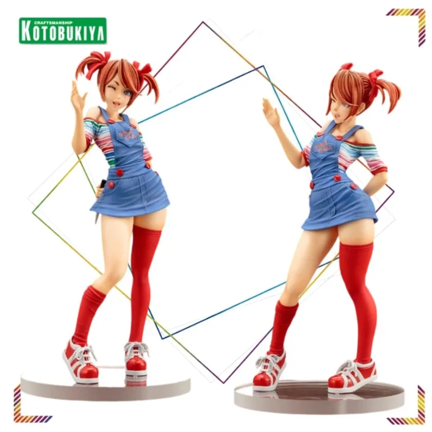Фото Коллекционная фигурка-статуэтка Kotobukiya Bishoujo Horror Bride of Chucky, масштаб 1/7, модель, игрушка, подарок №1