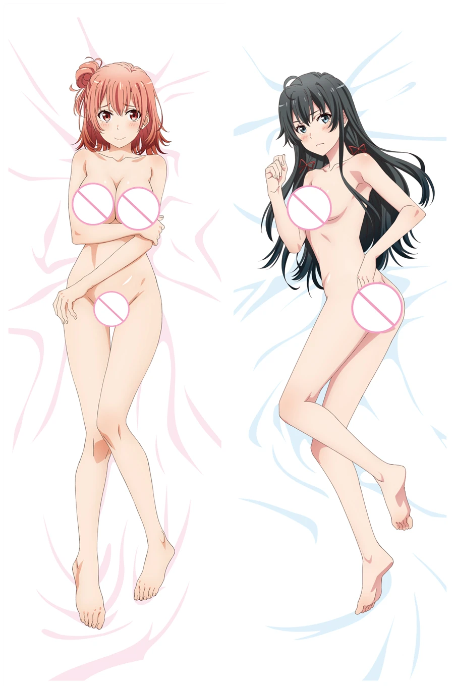

Anime Dakimakura yuigahama yui Double-sided Print Life-size Body Pillow Cover