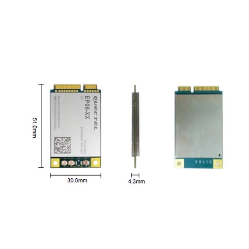 Корпус модема Mini PCIe с USB 3G 4G LTE закрытый корпус макетная плата для модуля Quectel Cat6