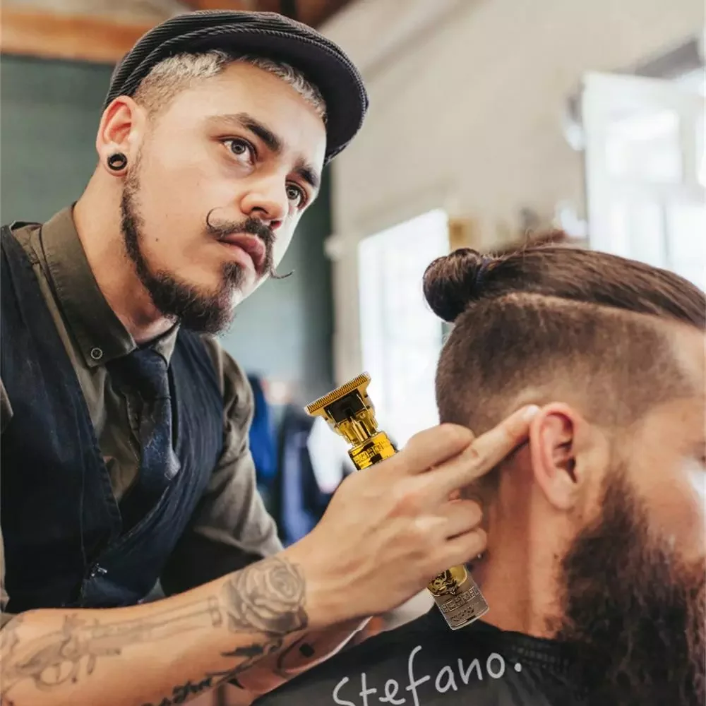 

NEW2023 Vintage T9 Hair Trimmer Hair Clipper For Men USB Rechargeable Shaver Beard Trimmer Hair Cutting Machine