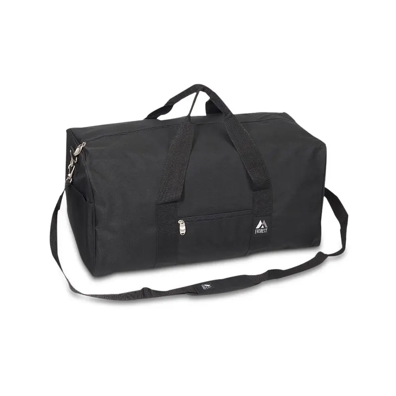 Unisex Basic Gear Duffle Bag, Medium Navy