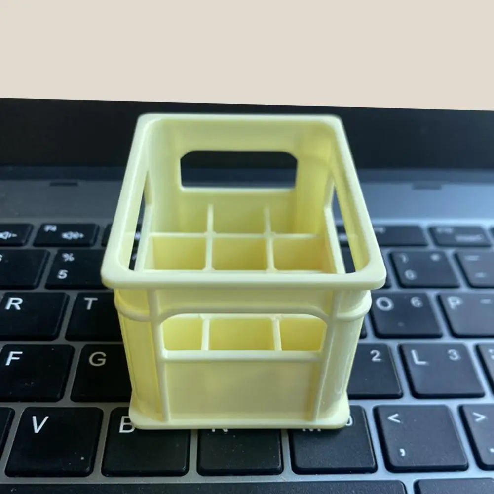 

Mini Beer Box Beautiful Reusable Fine Workmanship Home Decor Mini Beer Basket Miniature Basket
