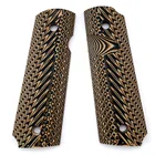 1 пара профессиональных нашивок G10 рукоятки ножа текстурированный материал DIY весы Нескользящие заготовки для 1911 захватов