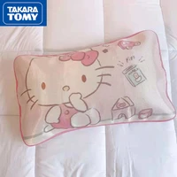 takara tomy summer hello kitty pillowcase polyester ice silk cute girls dormitory pillow cover cool cartoon home pillowcase