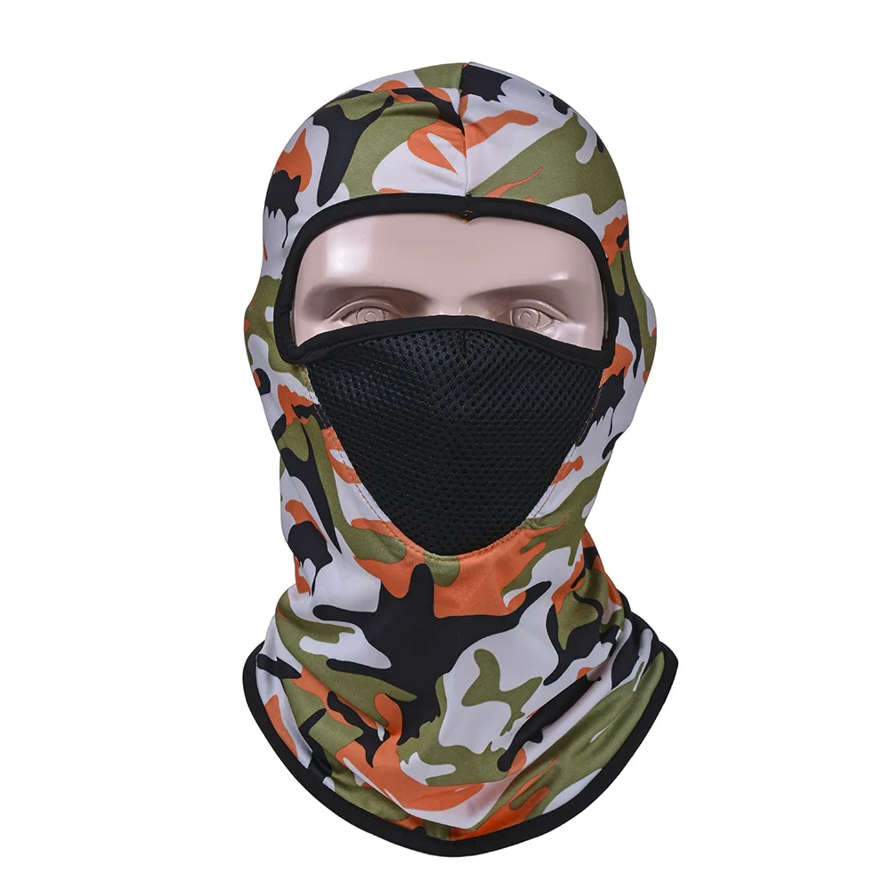 Ледяная шелковая Солнцезащитная Пылезащитная маска для верховой езды спорта на