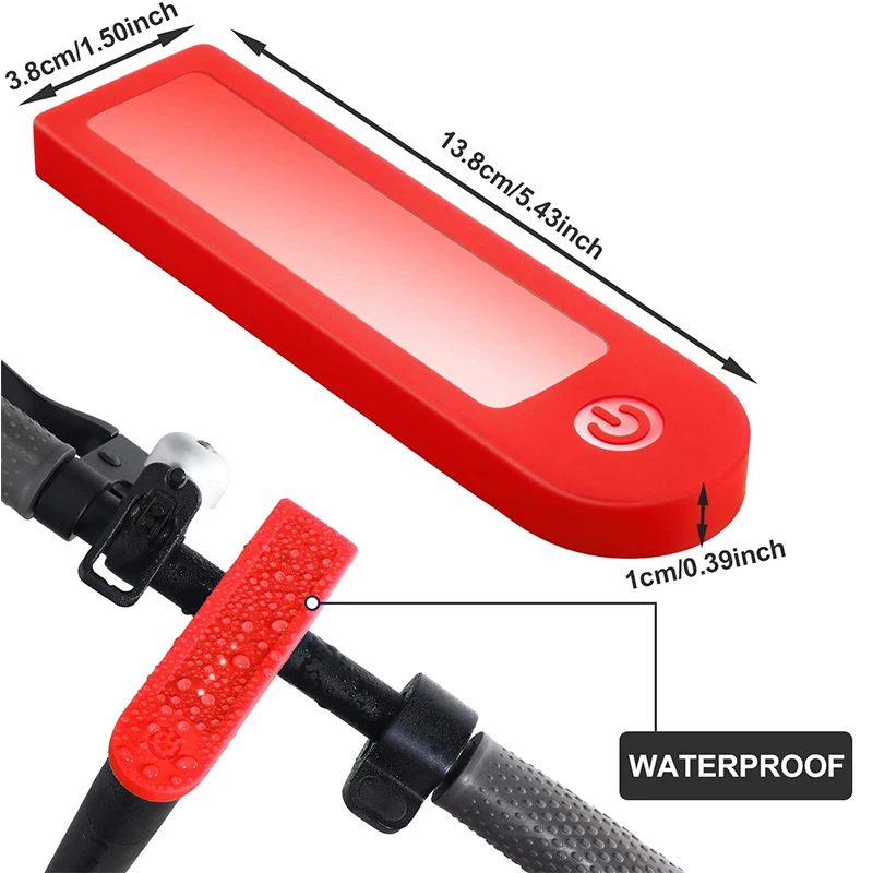 Водонепроницаемый силиконовый защитный чехол для панели электроскутера Xiaomi