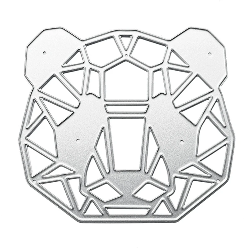 

Металлические Вырубные штампы в виде панды, фотоальбом, бумажная карта, шаблон, форма, тиснение, крафтовое украшение