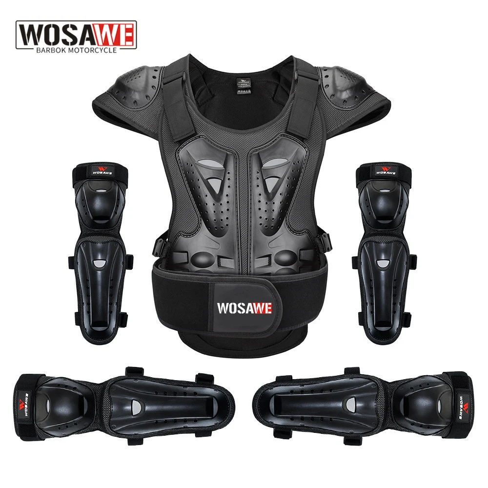 Chest Spine Elbow Knee Guard Brace Body Protection Mtb Motorcycle Protective Gear
