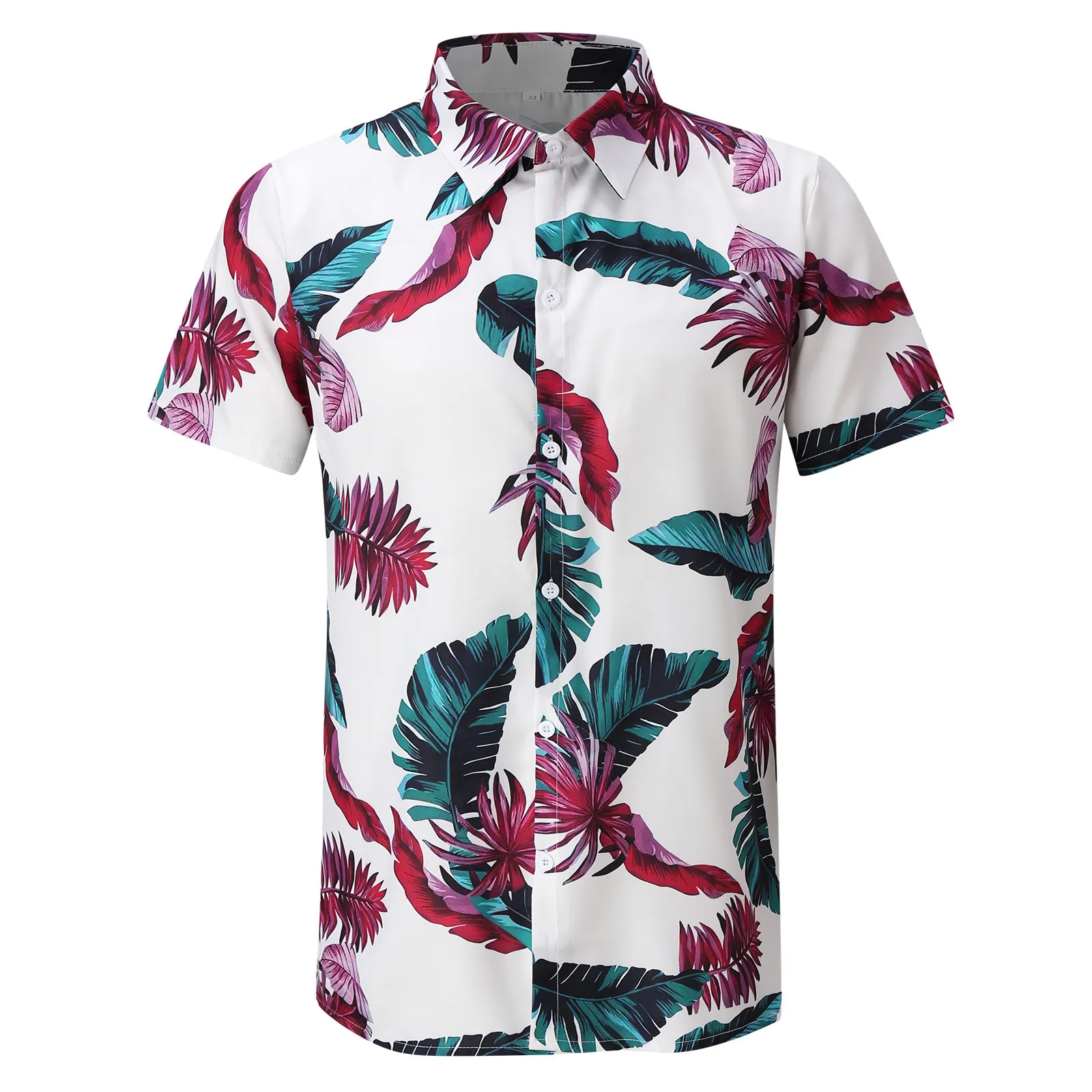 

Sleeve Spring Summer Beach Blouse Casual Short Printed Men's Top Shirts Fashion Men Shirts New Years Mens Shirt