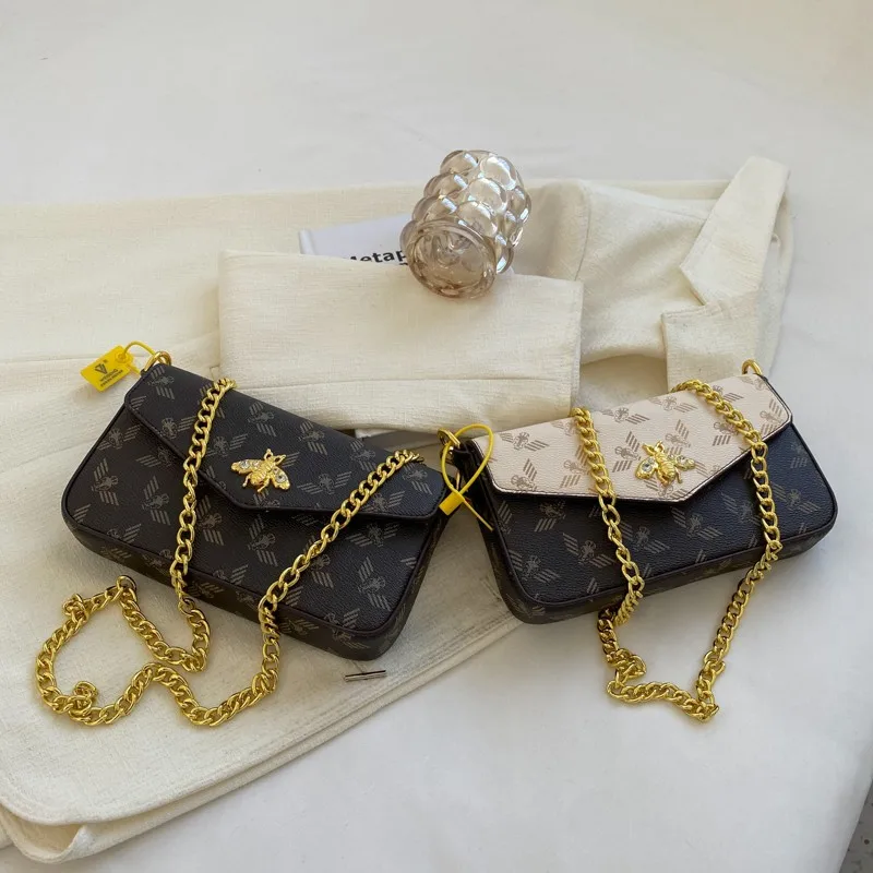 2023 New Fashion Women Bag Over The Shoulder Small Flap Crossbody Bags Exquisite Bag Female Designer Casual Messenger Bag