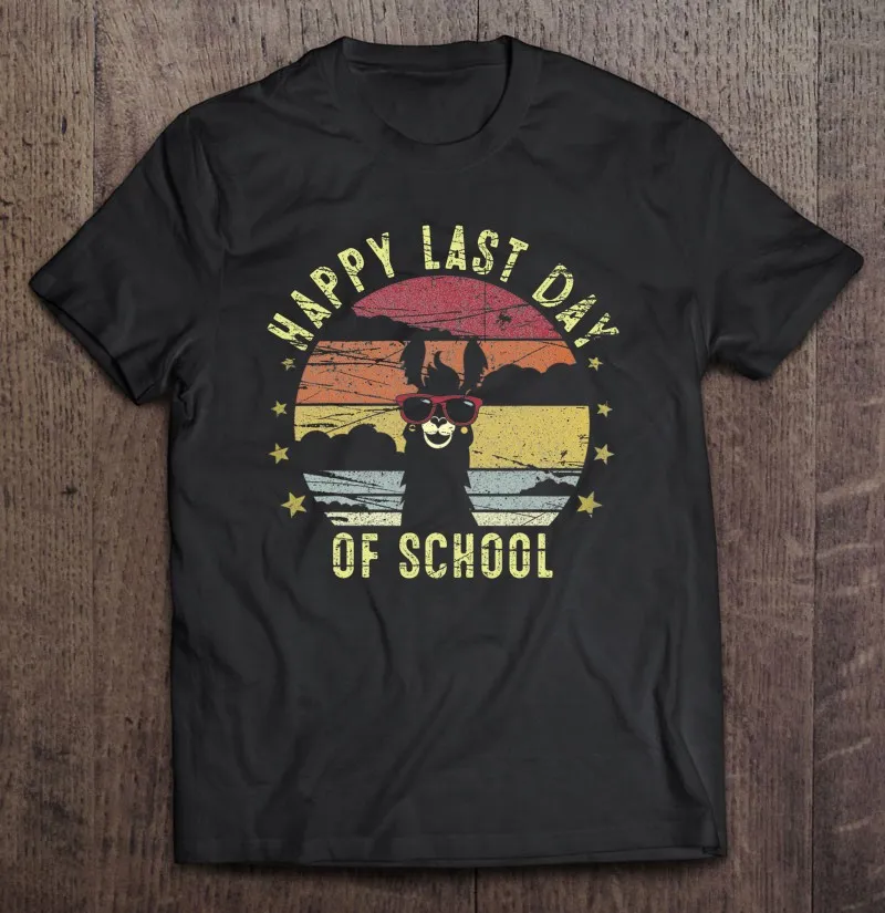 

Мужская и женская футболка с надписью «Happy Last Day Of School»