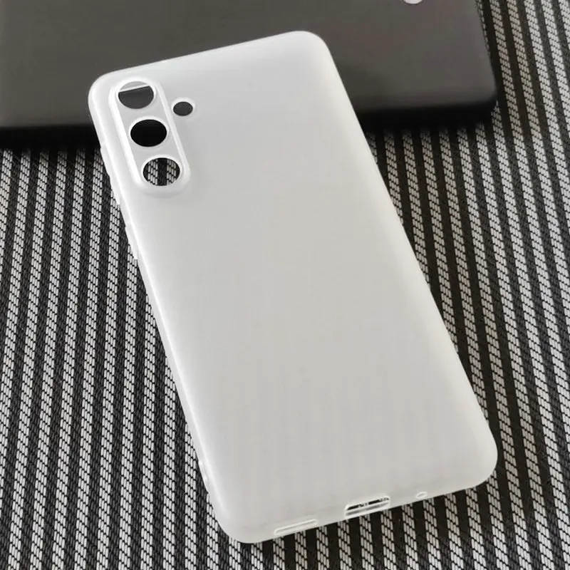 Роскошный ударопрочный Ультратонкий матовый чехол Coque для Samsung Galaxy M55 мягкий