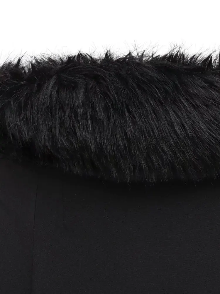 TRAF 2025 женские платья миди с открытыми плечами и перьями облегающие вечерние без