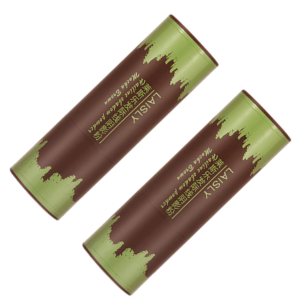 

2Pcs Hairline Powder Hair Shadow Powder Powder Hair Shading Sponge Pen Hair Filler Powder for Men