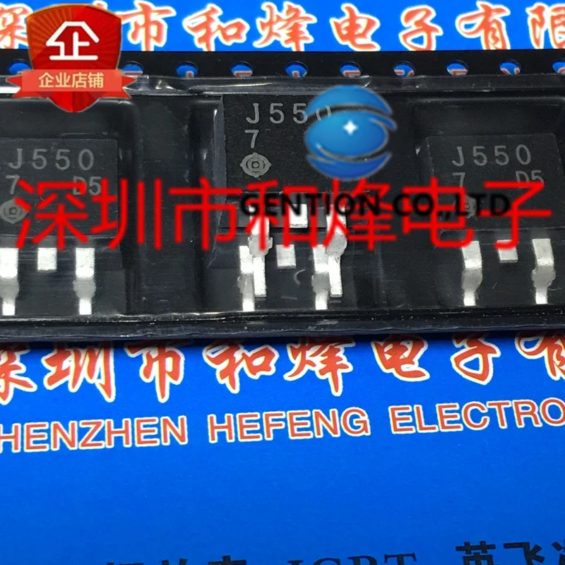 

10PCS 2SJ550 J550 TO-263 -60V -15A in stock 100% new and original