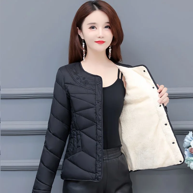 Женское облегающее бархатное хлопковое нижнее белье с короткими рукавами