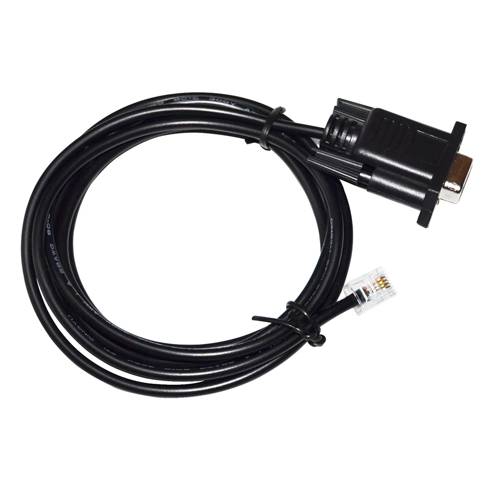 Последовательный кабель связи RS232 DB9 F к RJ11 RJ12 6P4C для LEADSHINE DM432C DM442 DM556 DM856 3DM683 AM882 CL57