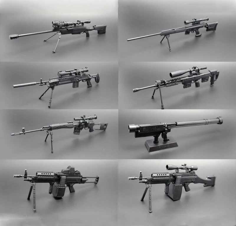 Масштаб 1/6 пластиковое оружие военная модель MK14 SVD Женская снайперская винтовка