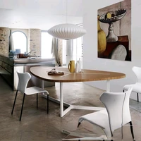 Modern, simple, creative, fashionable, special-shaped table, round table and high office table
