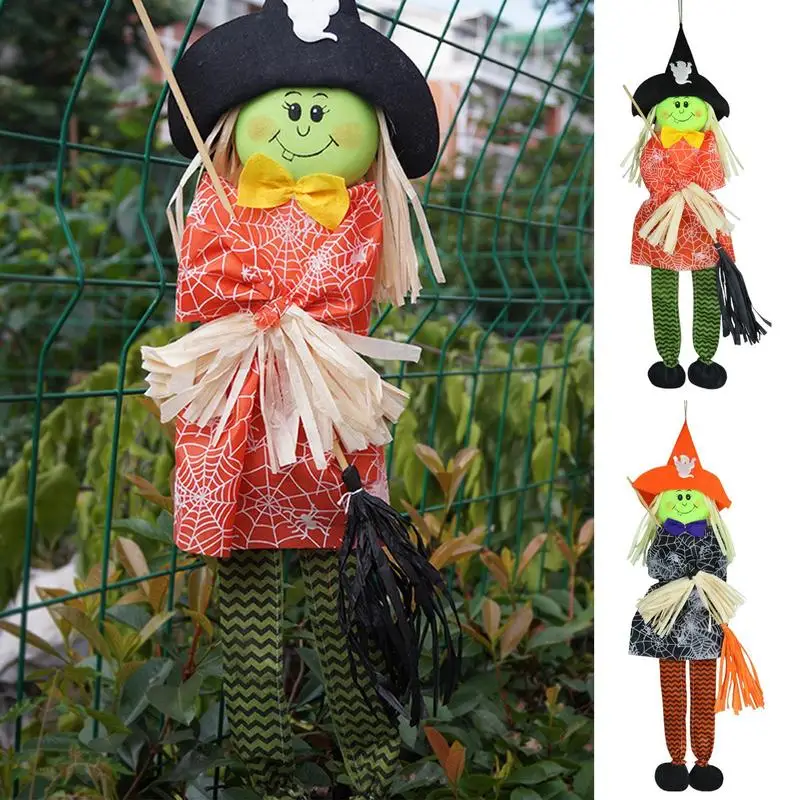 

Halloween Scarecrow Horror Spooky Flying Decor Ornaments Unique Funny Floating Pendant Home Decoration Scary Tools For Rooms