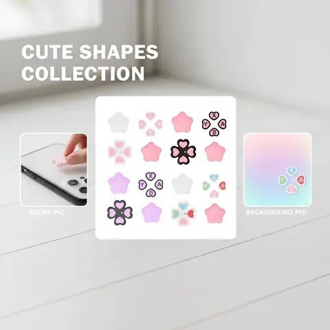 Силиконовые накладки для кнопок Nintendo Switch GRWIBEOU