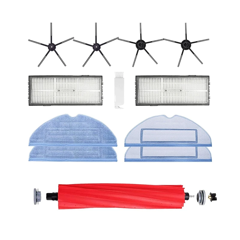 

Сменные детали для робота-пылесоса Xiaomi Roborock S7/S7 Maxv Ultra, насадка на швабру, фильтр НЕРА, основная щетка