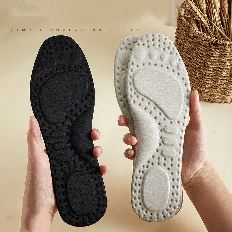 

Deodorant Insoles For Shoes Men Women Sweat-absorbing Breathable Antibacterial High-elastic Sports Comfortable Shoe Pad Inserts