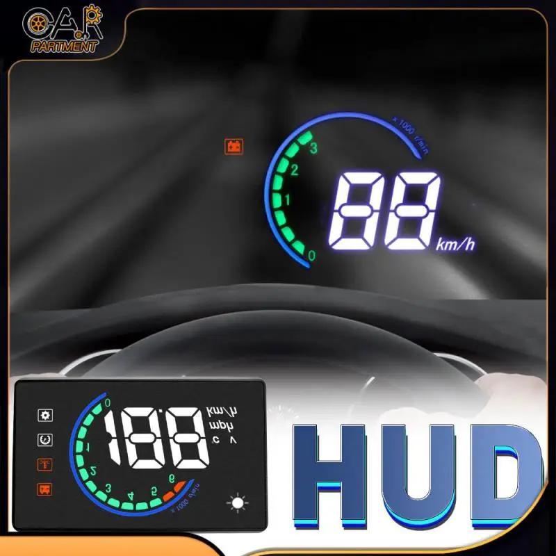 

Универсальный Цветной дисплей H6 OBD для автомобиля, проектор для превышения скорости, Проектор системы, знак усталости, цифровой высокой чет...