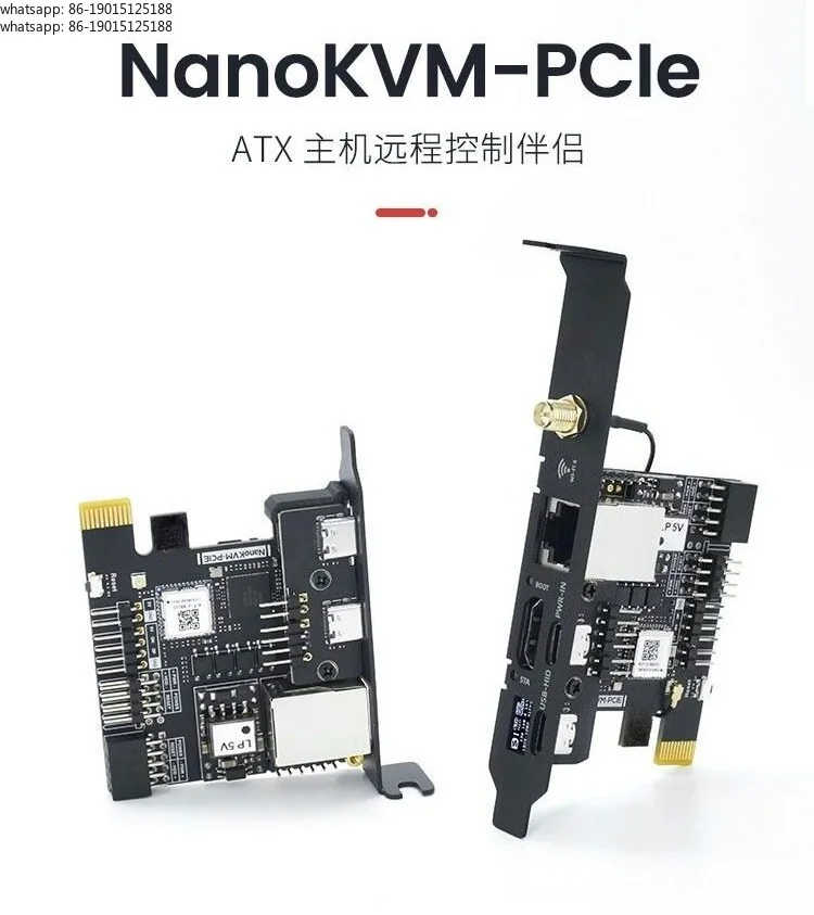 Фото NanokVM-PCIE PIKVM Мини-сервер для удаленного управления и обслуживания №4