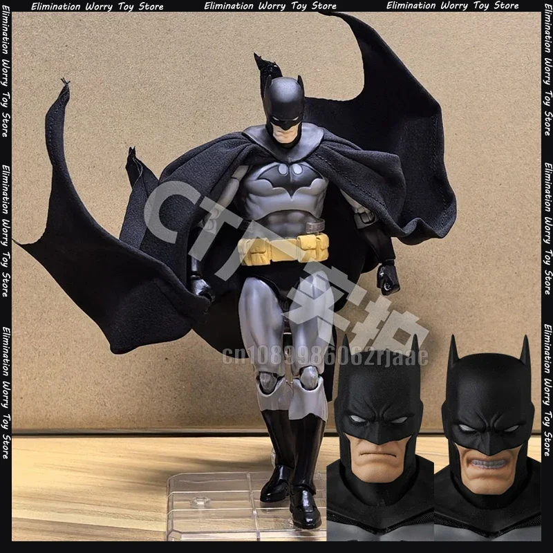 Фото 2025 НОВЫЙ CT Toys Фигурка Бэтмена Бэтмена Mafex 126, экшн-фигурка Лиги Справедливости постоянного тока, фигурка «Темный рыцарь», коллекция детских игрушек №2