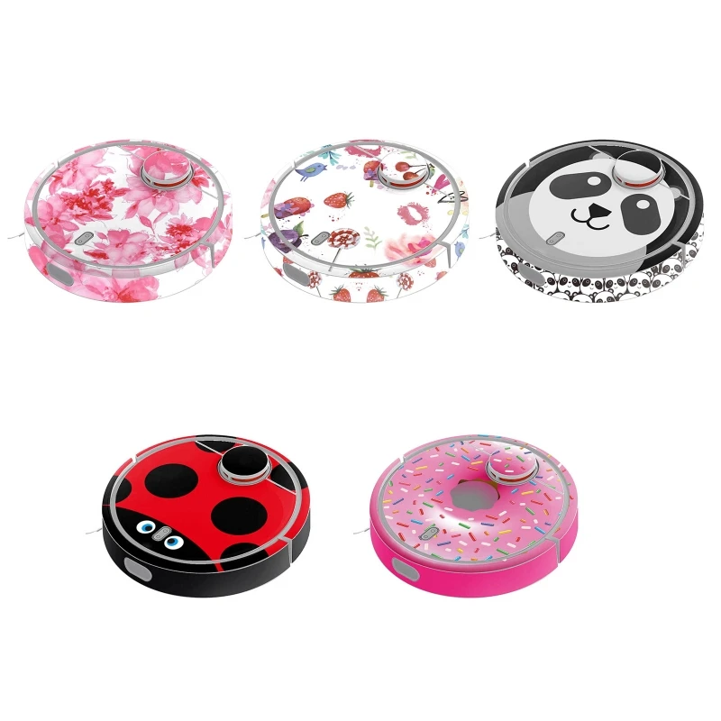 

Custom Cartoon Sticker Protective Film for xiaomi Robotic SDJQR02RR Vacuum Cleaner Mop Skin Spare Part Accessories New Dropship