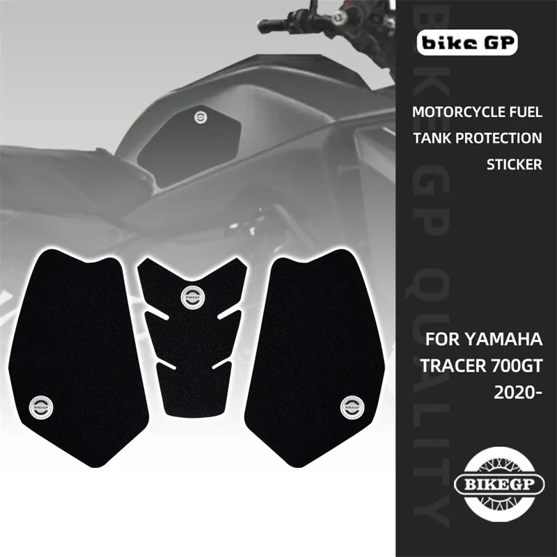

Новинка 3 шт. резиновые наклейки для топливного бака наклейки 0,85 мм Нескользящая прокладка Защита Мотоциклетные аксессуары для YAMAHA Tracer 700GT ...