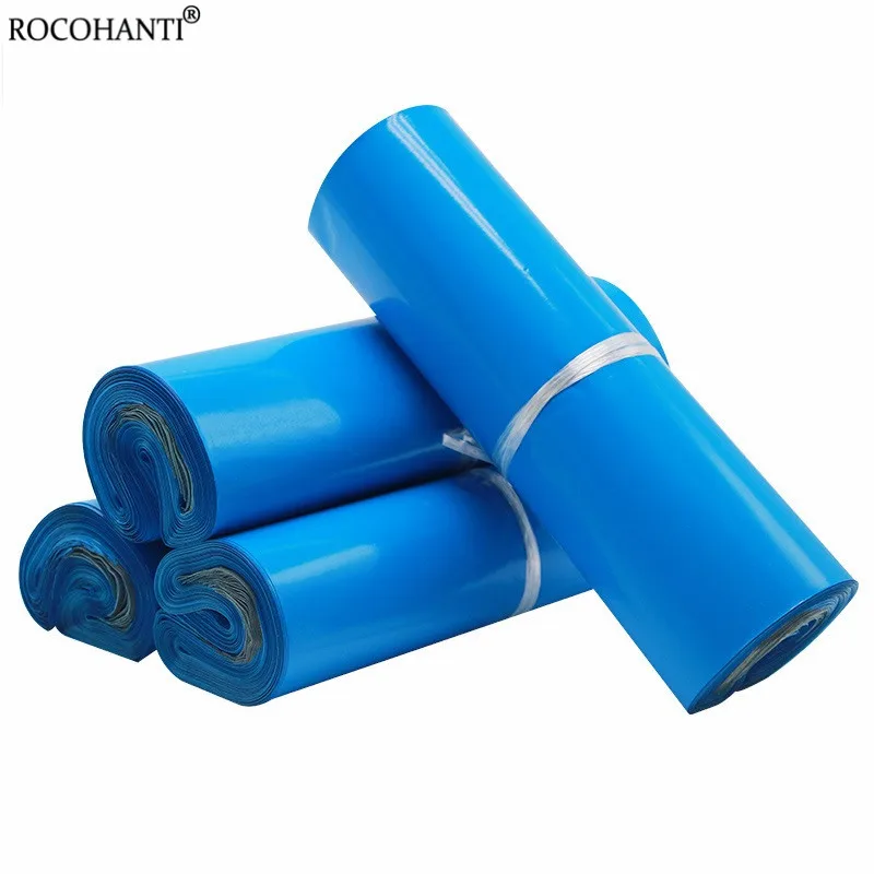 50 шт., светло-голубые поли-конверты светильник упаковки