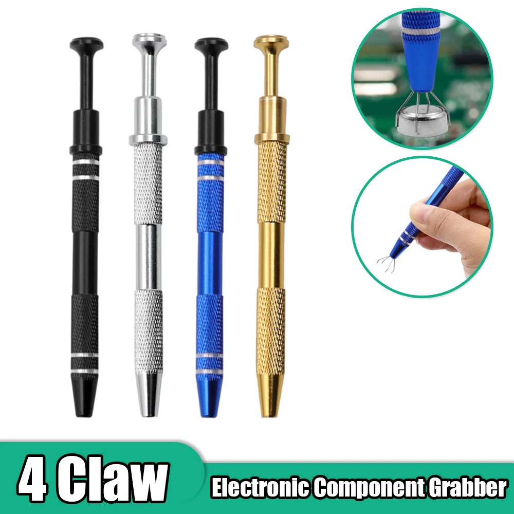 Электронный компонент с четырьмя зажимами захват микросхемы устройство для