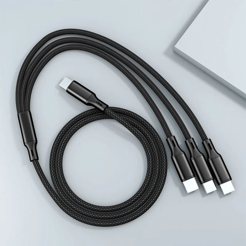 

3In1 Usb C Cable Type C To Type C Micro Usb 8Pin Cable Pd Usb C Charger Fast Charge Usbc For Phone Tablet Tipo C 3 In 1 Cord New