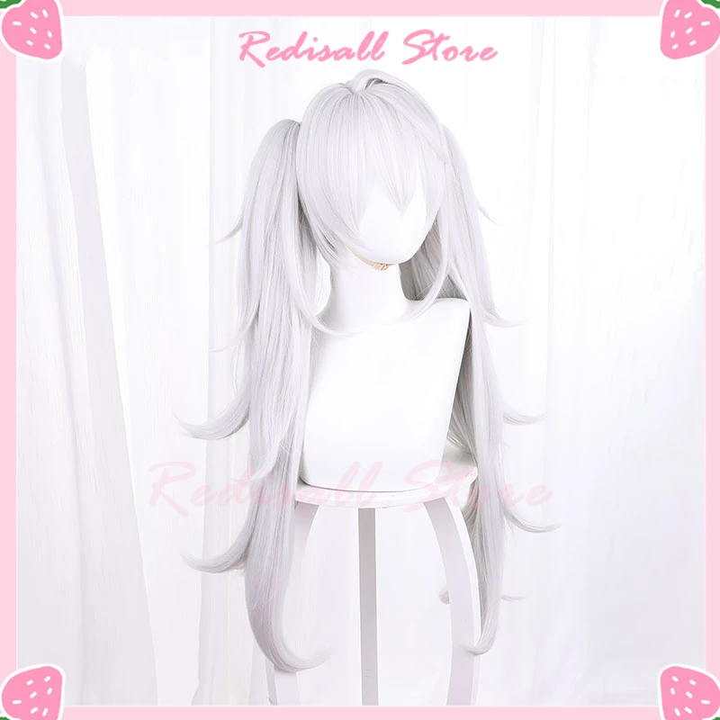 Парик VTuber Kuzuha Sanya Королевский женский косплей длинные вьющиеся косички для