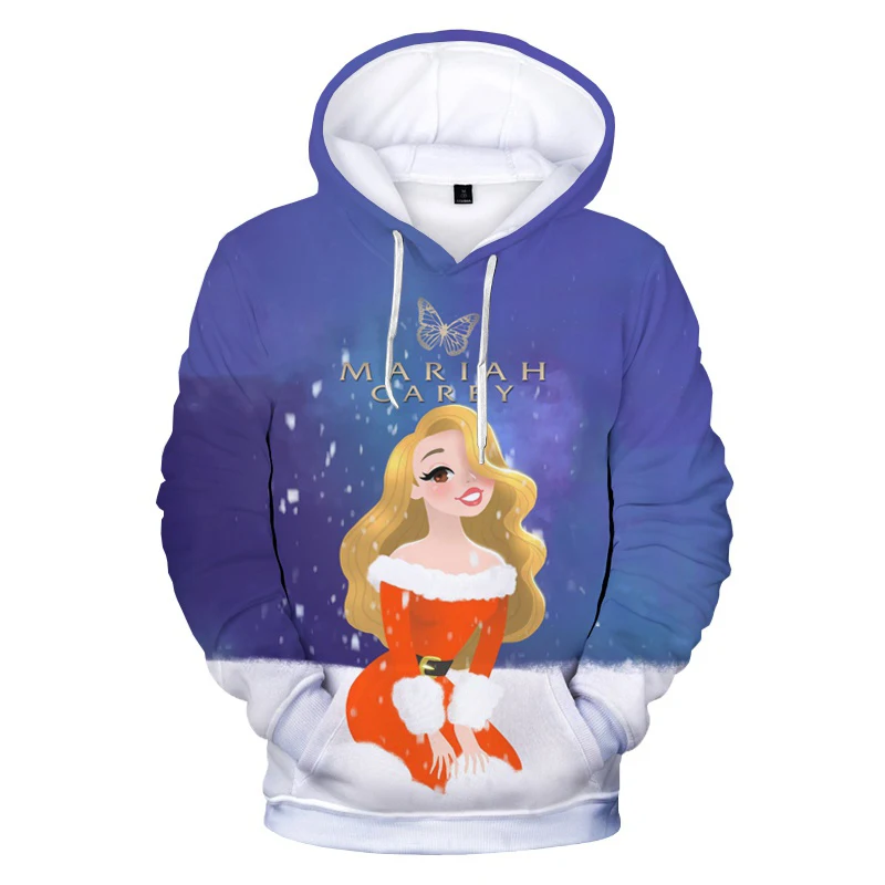 

News Singer Mariah Carey 3D Printed Hoodies Men/Women Cool Hip Hop Fashion Streewear Teens Pretty Gifts Hoodies Plus Size Coat
