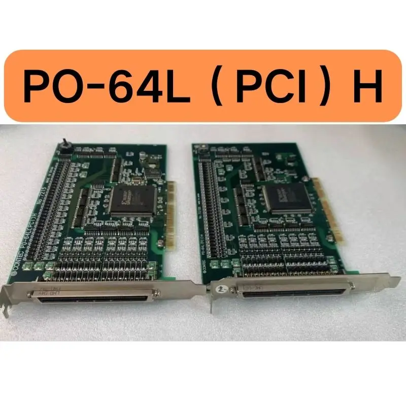 Фото Проверенная карта сбора данных PO-64L (PCI) H NO.7215B в хорошем состоянии, функциональность сохранена. №1