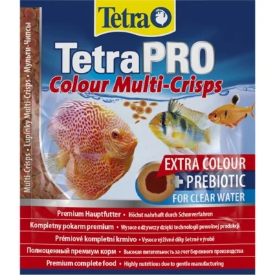 Tetra корма Корм для рыб усиления насыщенности окраса чипсы пакет 12гр. Pro Color Crisps 149366