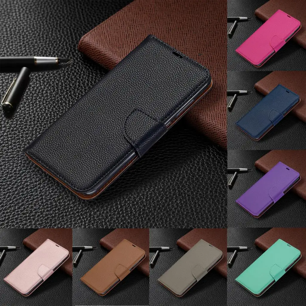 

For Samsung Galaxy A01 A10 A12 A20E A31 A40 A41 A42 A50 A51 A70 A71 A21S A6 A7 J4 J6 2018 Leather Case Flip Wallet Protect Cover