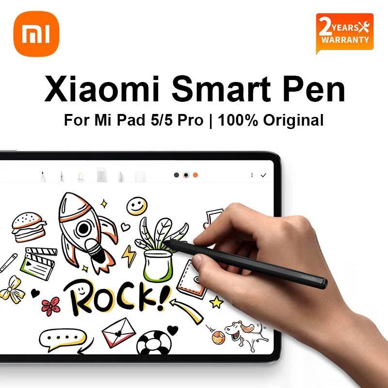 

Xiaomi Smart Pen Draw Writing Screenshot Screen Touch 240Hz Sampling Rate Stylus Magnetic 18min Fully Charged For Mi Pad 5/5 Pro