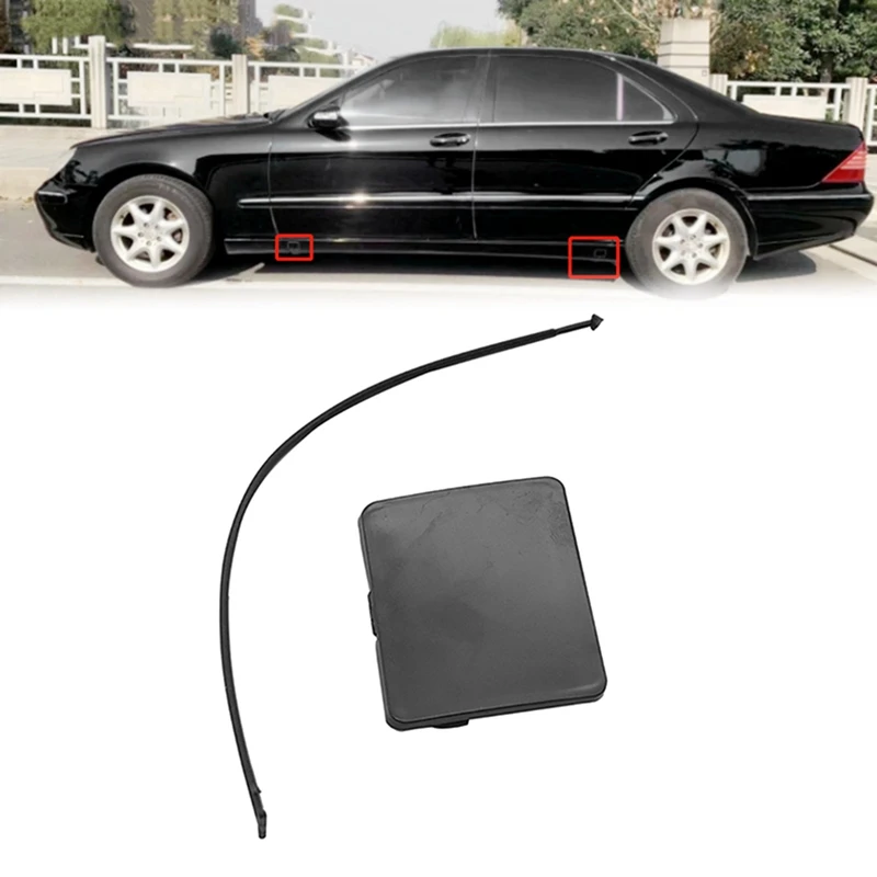 5X Крышка бокового отверстия для разъема юбки бампер крышка 1406980330 Mercedes Benz S-Class W140