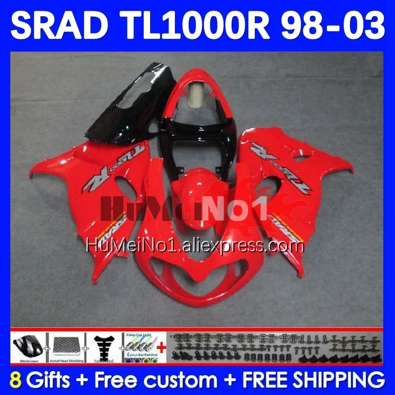 

Корпус для SRAD TL1000 TL 1000 R 1000R 98 03 25No.2 TL1000R 98 99 00 01 02 03 1998 1999 2000 2001 2002 красный