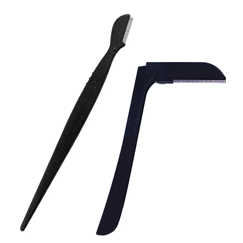 3 Pcs Eyebrow Trimmer Face Razor Portable Blades Shaver Knife Hair Remover Set Makeup Profiler Tools |