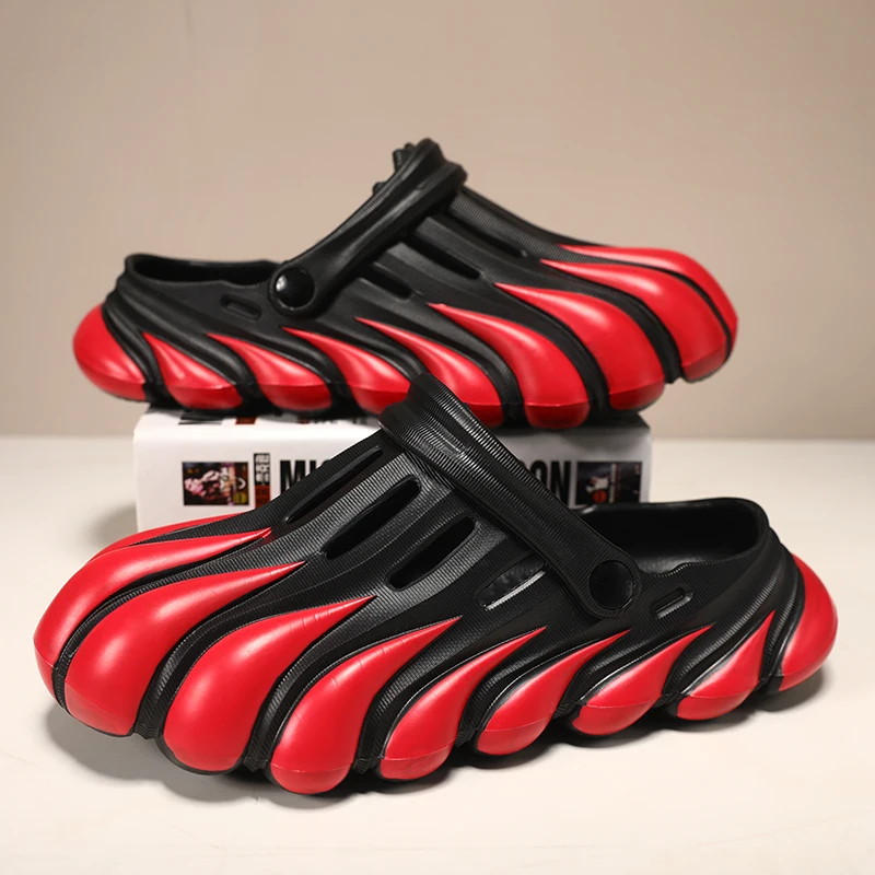 

High Quality Summer Men Sandals Slippers Outdoor Beach Comfortable Soft Clogs Mens Beach Sandals Mens Casual Shoes Garden Shoes