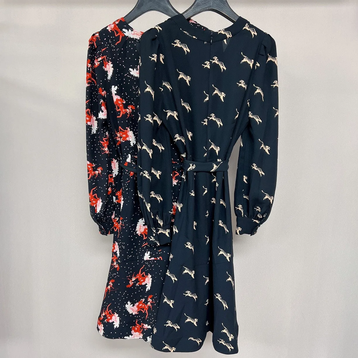 

Dress Woman Skirt Summer Wedding Even Parti For Girl Elegant Casual Fashion Female 2022 Long V-neck Tiger Printing Dress