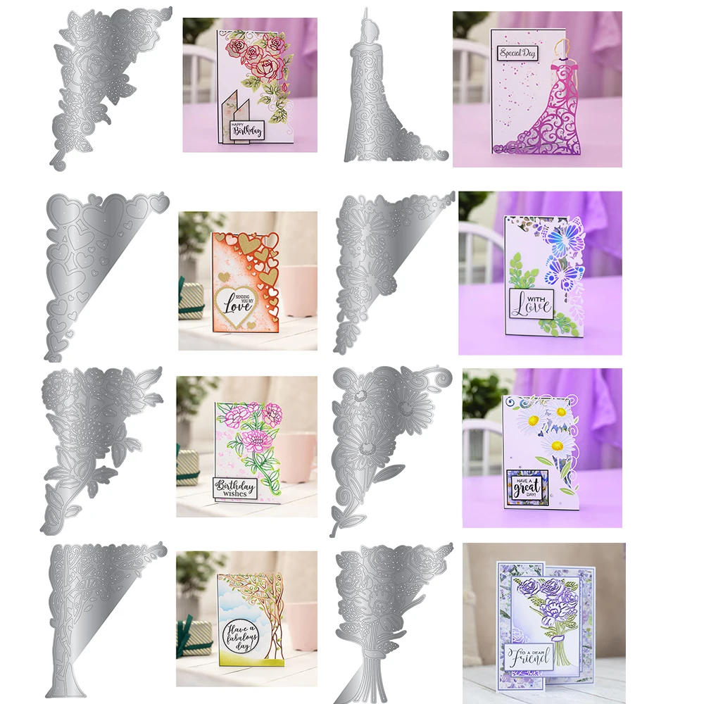 Edgeable Collection Пресс-форма Форма бабочки Необычная фигура DIY Ремесла Самосборка