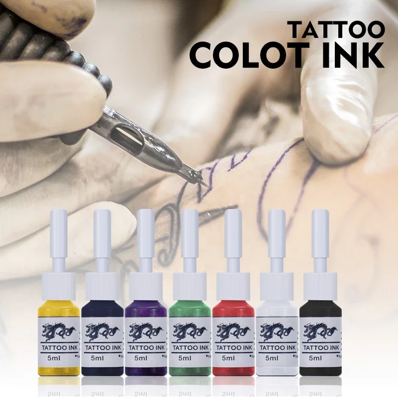 

5ML Semi Permanent Natural Plant Tattoo Pigment Eternal Tattoo Ink Safe Pigment Body Eternal Tattoo Ink Beauty Health