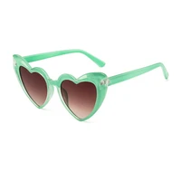 new heart sunglasses personality eyewear women sun glasses ladies sunshade gradient eyeglasses female uv400 oculos