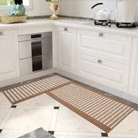 Soft Kitchen Mat Easy Clean Anti-Slip Rugs For Floor Indoor Mat Home Decor Useful Carpet Waterproof Polypropylene